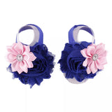 Barefoot Baby Sandals, Flower Sandals - LoliBean