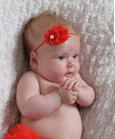 Red Headband - Red Hair Bow