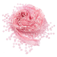 Pink Newborn Photography Wrap, Pink Lace Wrap - LoliBean