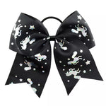 7" Unicorn Cheer Bow