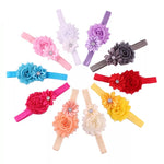 Set of 10 Chiffon Flower Headbands, Sale Headband Set