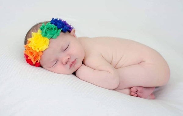Rainbow Baby Headband - LoliBean