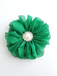 Green Hair Clip, St Patrick's Day Hair Clip - LoliBean