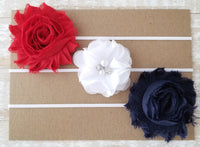 Patriotic Headband Set, Set of 3 Headbands - LoliBean