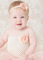 Peach and Ivory Tutu Set - LoliBean