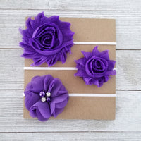 Purple Headband Set, Purple Headbands, Headband Gift Set - LoliBean