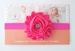 Hot Pink Headband, Hot Pink Baby Headbands - LoliBean
