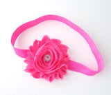 Hot Pink Headband, Hot Pink Baby Headbands - LoliBean