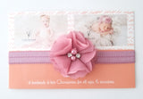 Rosey Mauve Headband, Mauve Headband - LoliBean