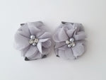 Gray Barefoot Baby Sandals - LoliBean