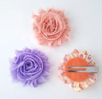 Set of 3 Spring Inspired Hair Clips - LoliBean