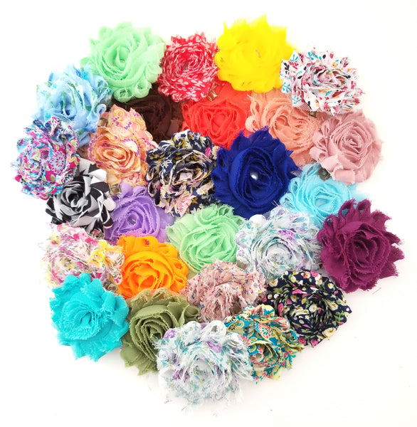 Shabby Flower Hair Clip Grab Bag - LoliBean