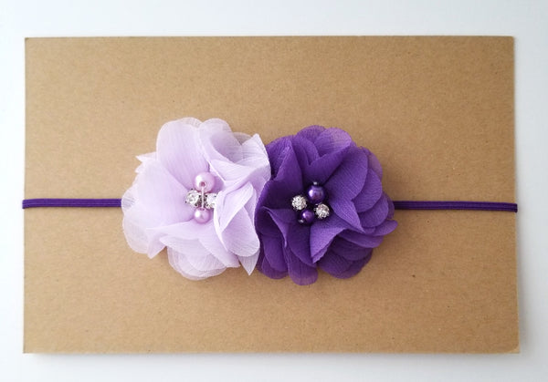 Purple and Lavender Headband - LoliBean