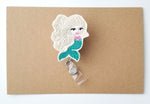 Mermaid Badge Reel - Retractable Badge Reel