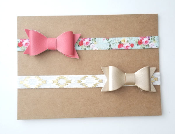 Floral Boho Headband Set