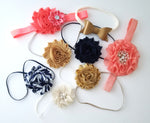 Coral & Navy Blue Headband Grab Bag - LoliBean