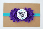 Wild One 1st Birthday Headband - LoliBean