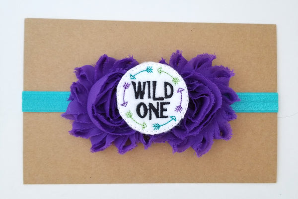 Wild One 1st Birthday Headband - LoliBean
