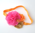 Pumpkin 1st Birthday Headband