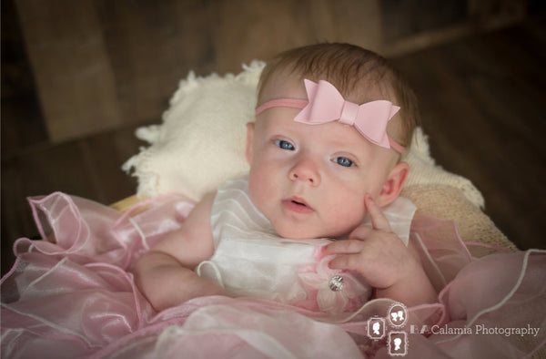 Dusty Pink Nylon Headband - LoliBean
