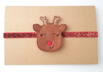 Rudolph Headband, Reindeer Headband
