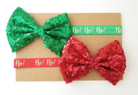 Red or Green Holiday Headband - LoliBean