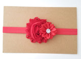 Red Holiday Headband