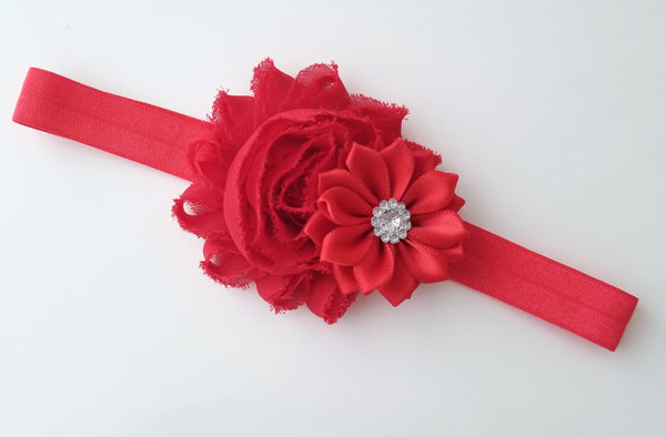 Red Holiday Headband