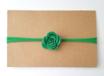 Green Nylon Headband - St. Patrick's Day Headband