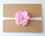 Pink & Ivory Nylon Headband