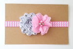 Pink & Silver Valentine's Day Headband