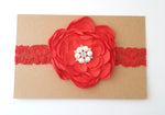 Red Valentine's Day Headband