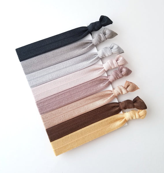 Neutral Tones Hair Tie Set