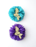 Teal & Gold Mermaid Headband