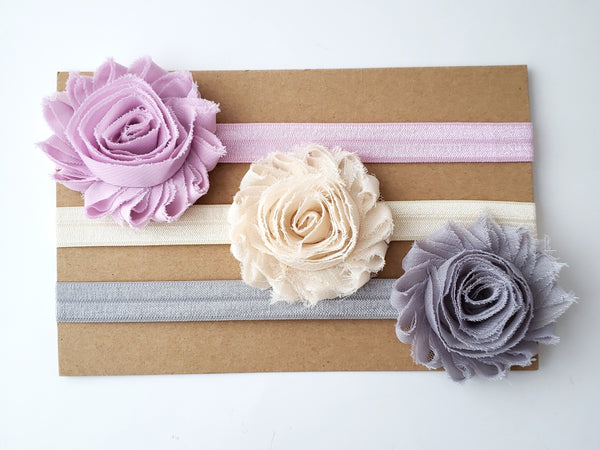 Blush Headband Set