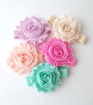 Set of 5 Pastel Headbands, Spring Headband Set