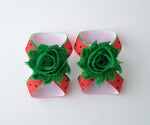 Watermelon Barefoot Sandals