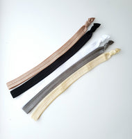 Set of 5 Neutral Color Yoga Headbands