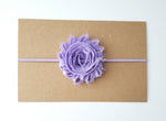 Pastel Lavender Skinny Elastic Headband