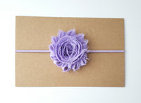 Pastel Lavender Skinny Elastic Headband