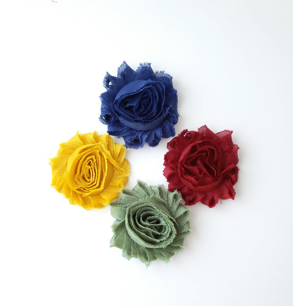 Set of 4 Fall Hair Clips