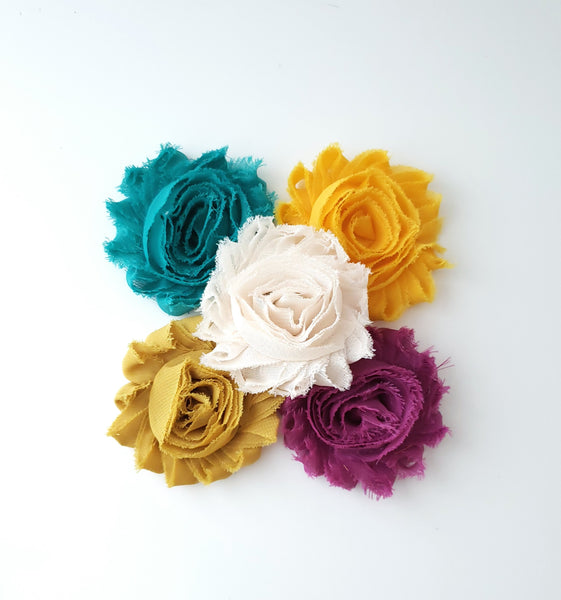 Set of 5 Fall Hair Clips