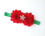 Red & Green Holiday Headband