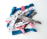10 pc Winter Mix Hair Tie Set