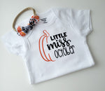 Little Miss October Bodysuit
