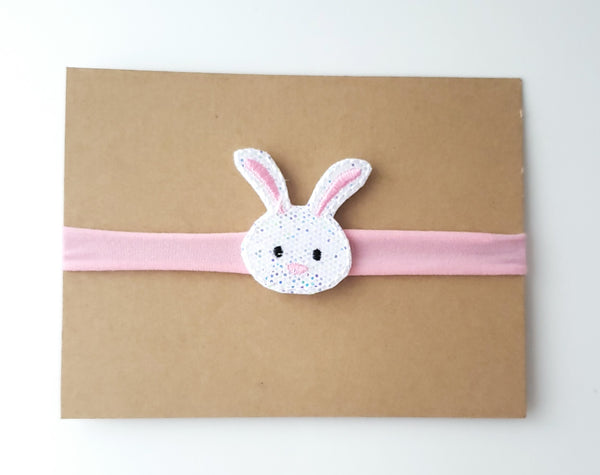 Glitter Easter bunny Headband
