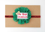 My First Christmas Headband