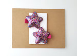 Chunky Glitter Star Hair Clips