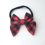 New Buffalo Plaid Headband