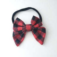 New Buffalo Plaid Headband